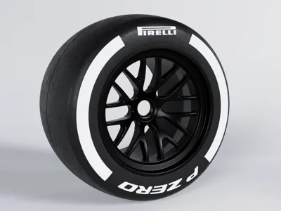 F1 Slick Tyre