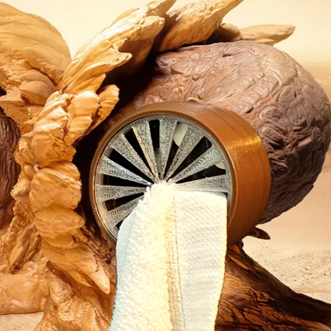 Dune Worm Towel Holder