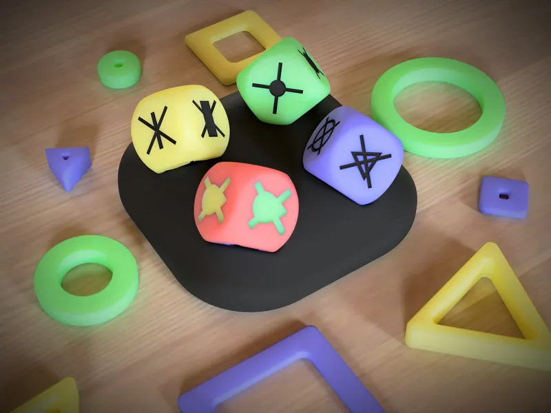 Roll-a-Shape - A Dice-Driven Shape Matching Game