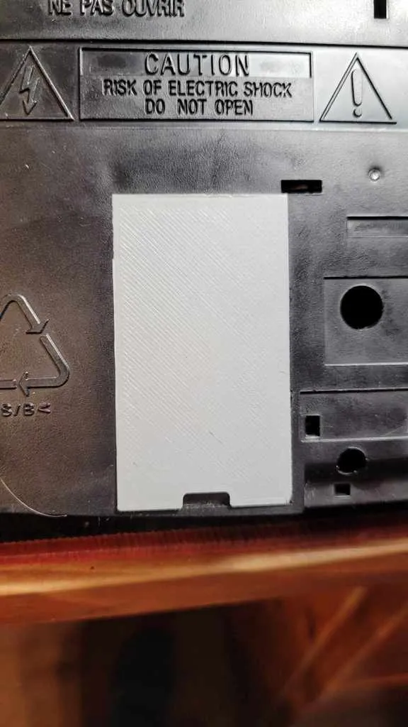 Watch battery cover