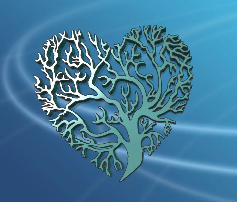 love heart tree 
