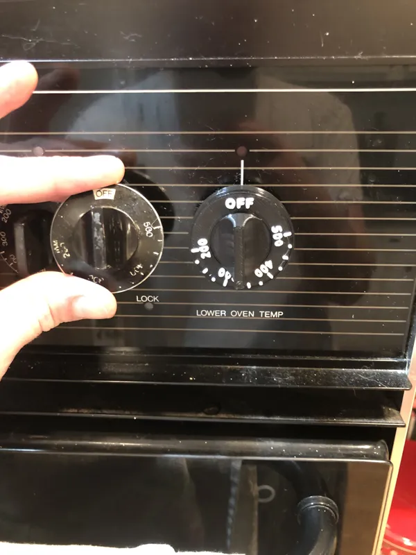 Oven Knob Replacement w/ Degree Insert