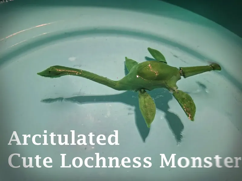 Arcitulated  Cute Lochness monster