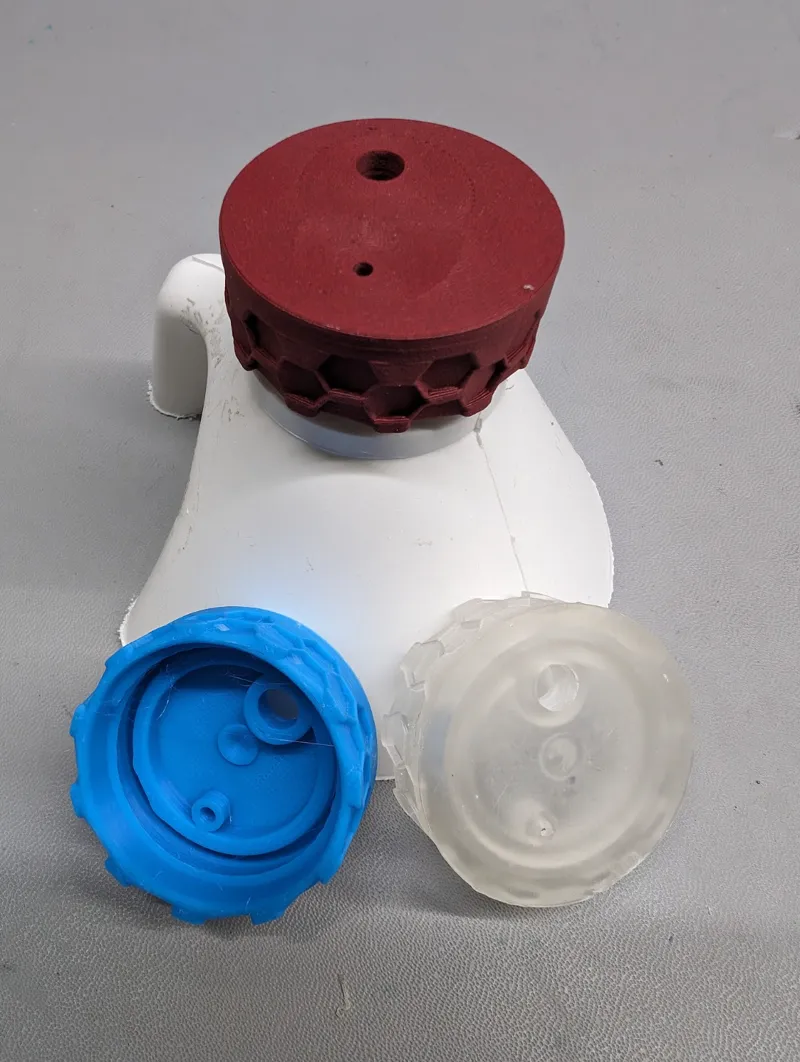 Gallon Jug Cap for Liquid Feeder