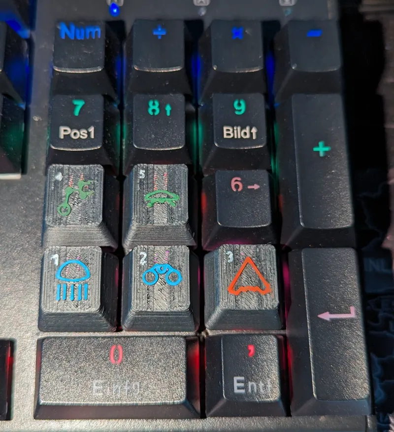Key-Caps for Elite-Dangerous