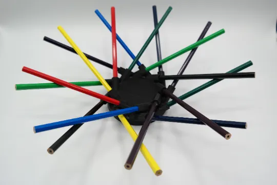 Intersecting Pencil Bowl