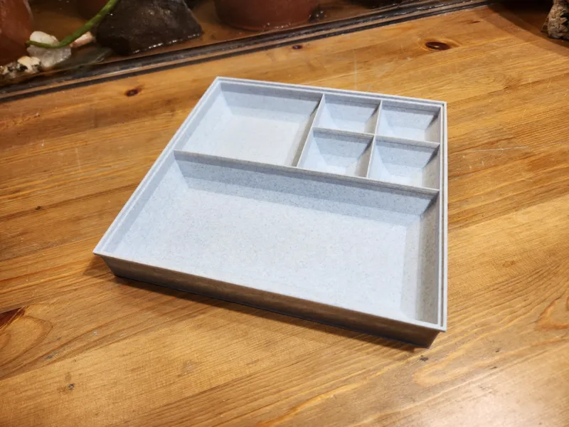 Stackable Small Parts Organizer Trays