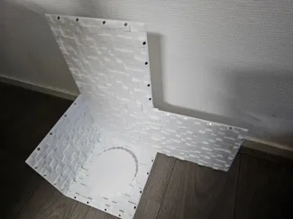 Magnetic Cube Background Box - Panel connector