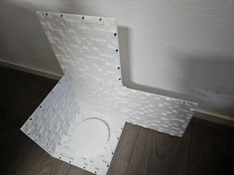 Magnetic Cube Background Box - Panel connector