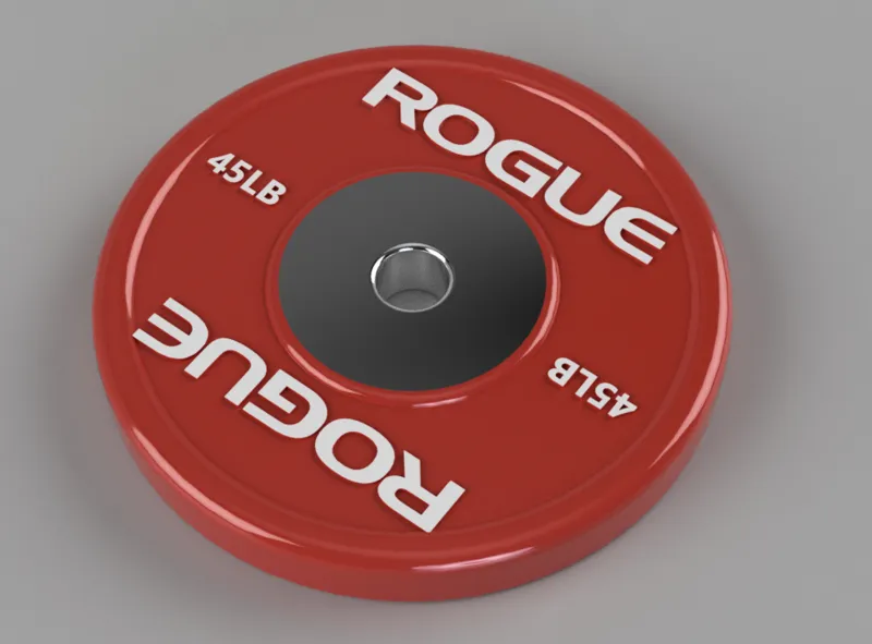 Gym Plate - ROGUE 45Lbs 