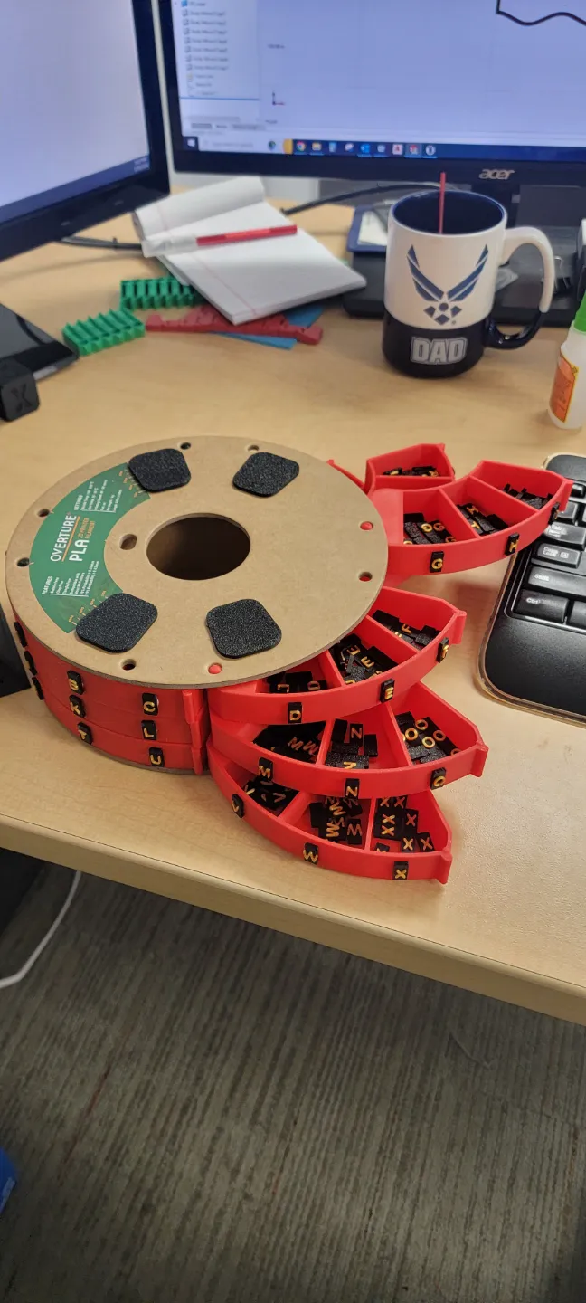 Overture Spool Storage Bins