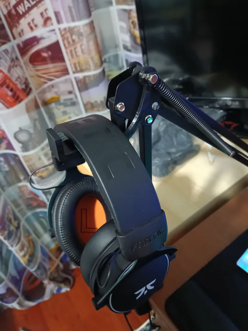 Heaset holder for fifine microphone arm