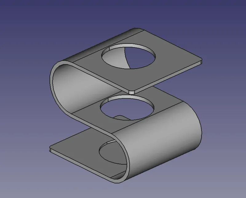 Toothbrush / pen Holder 3d One Hole