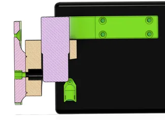 RatRig Panel Due i7 screen holder