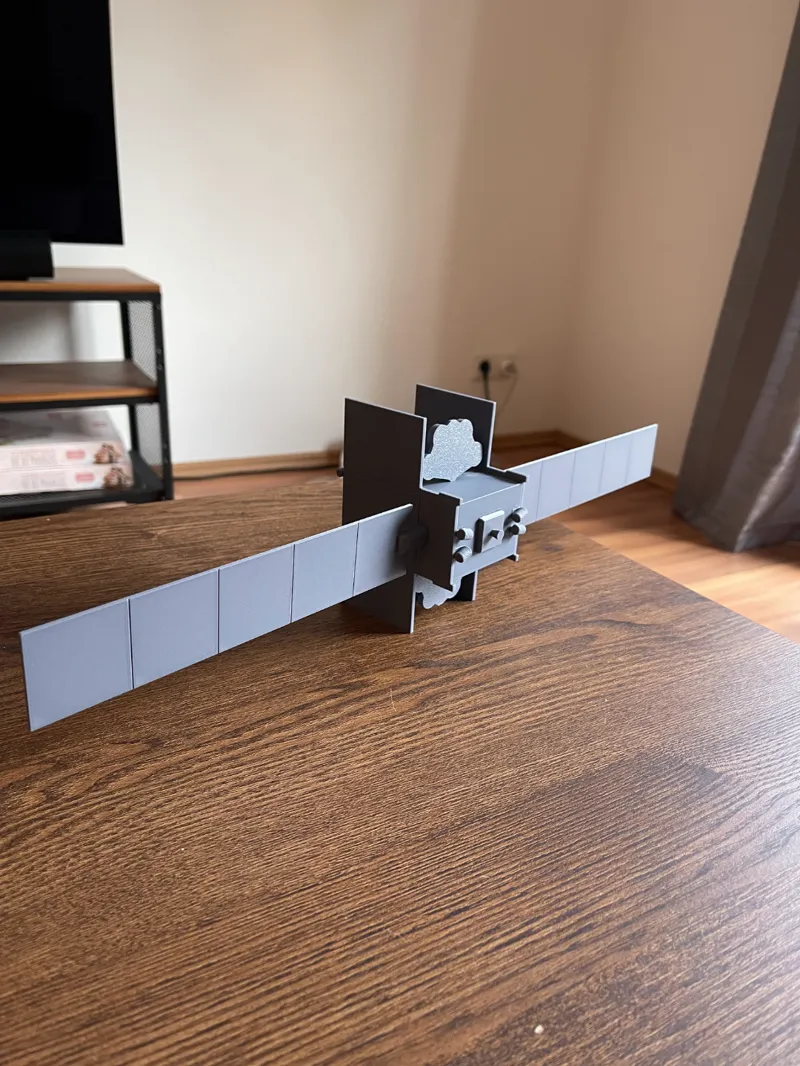 Wideband Global SATCOM (WGS) - Miniature Model