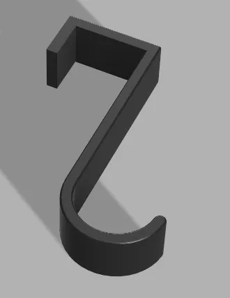 Ikea door hook for PAX