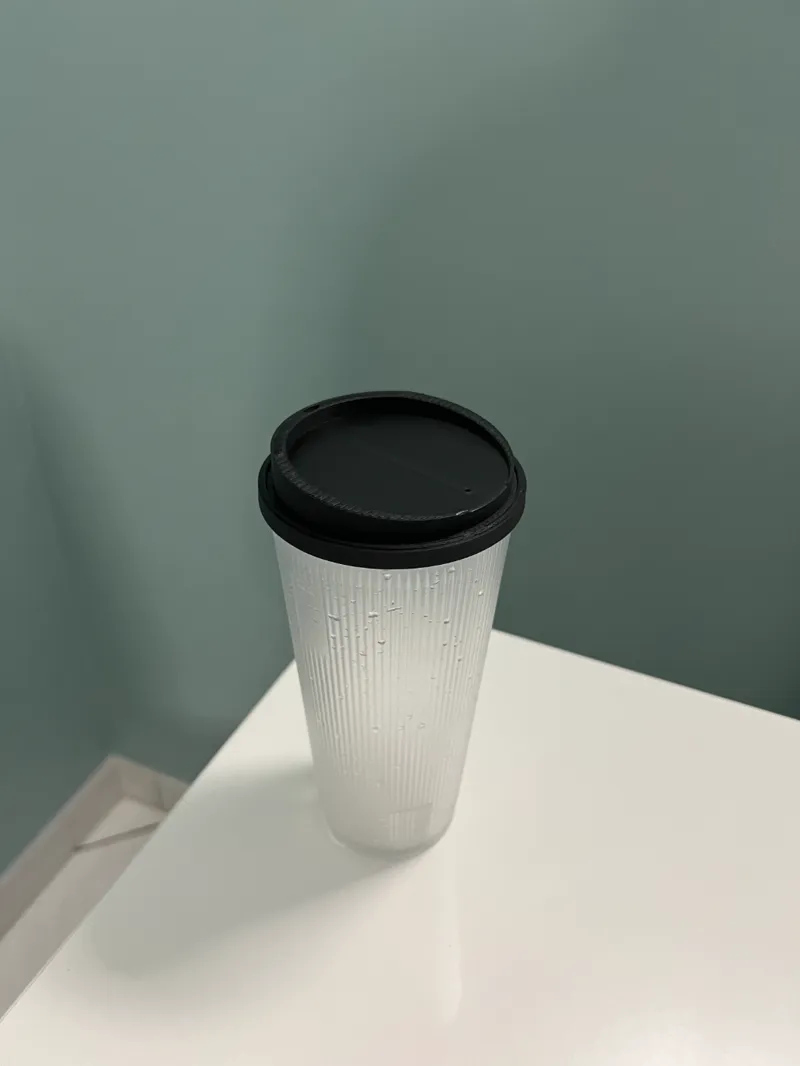 Simple cup lid
