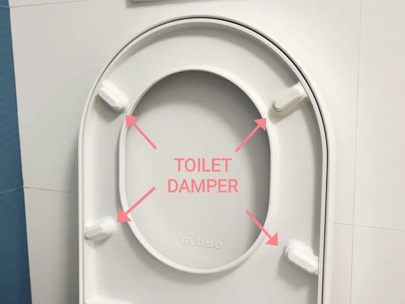 Adjustable Toilet Damper