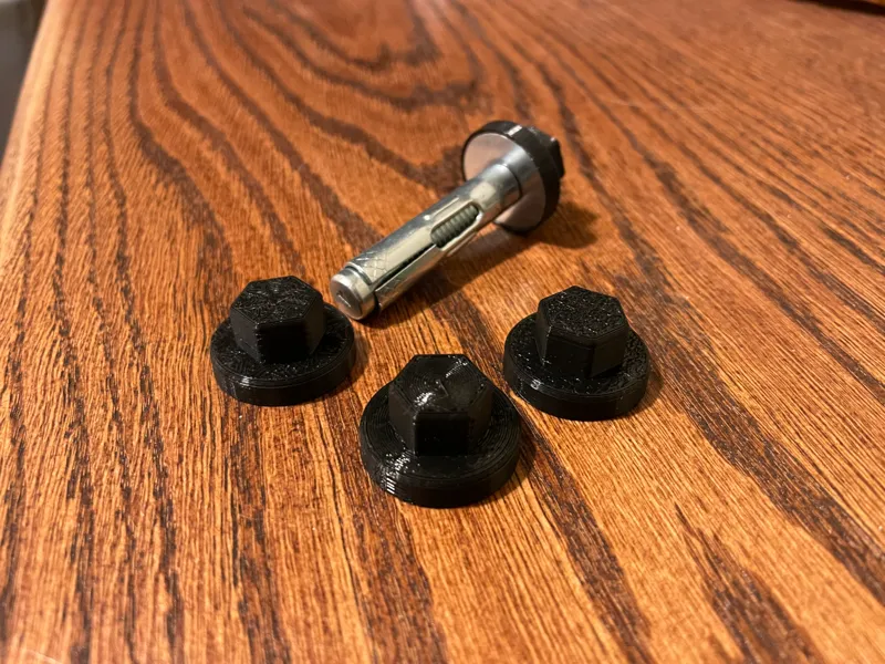 3/8's Concrete Anchor Cap