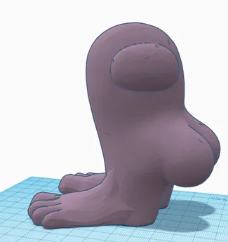 Thick Among Us With Feet