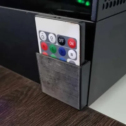 Magnetic LED light remote holder