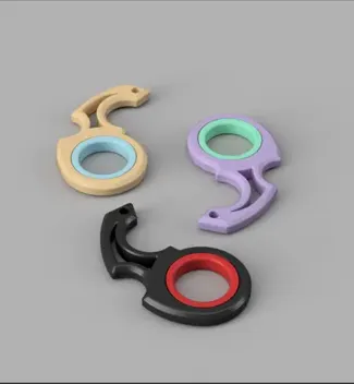keychain spinner