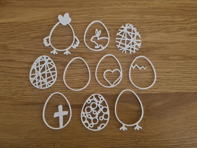 Easter Egg Ornaments
