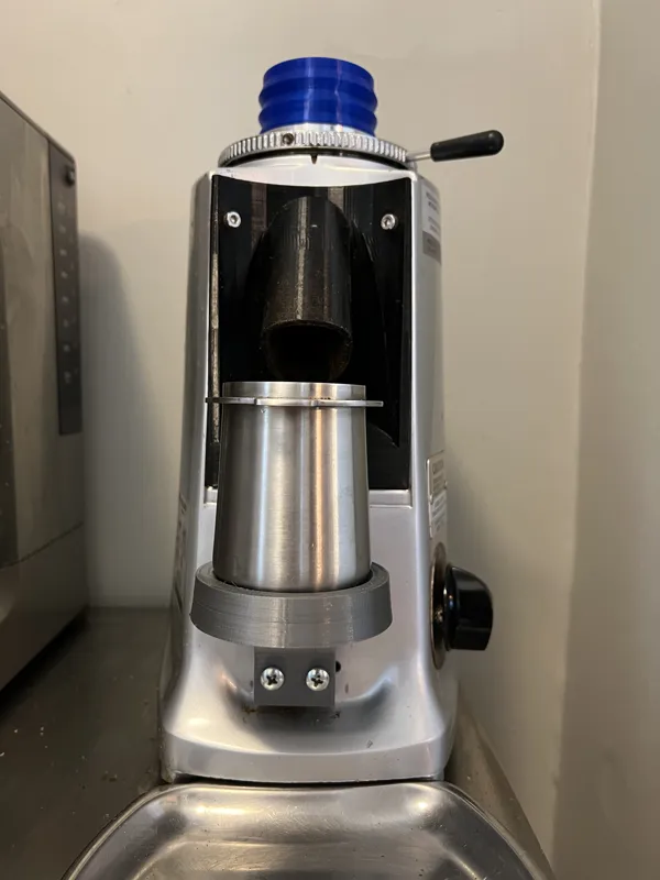 Mazzer Mini 53.4mm dosing cup holder