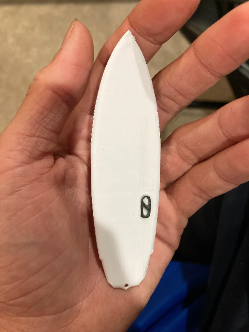 Finger Surfboard