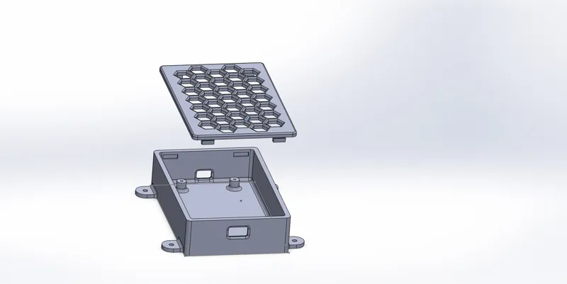 Housing for or Electrocookie solderable breadboard