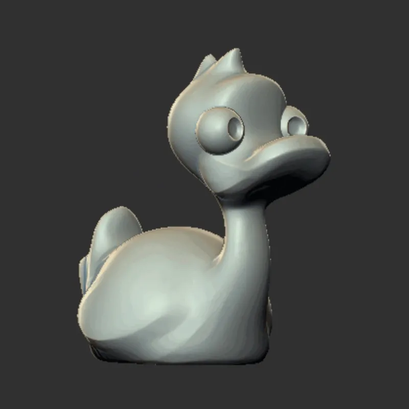 Cartoon Duck