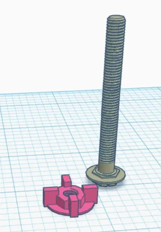 Toilet Seat Hinge Bolt