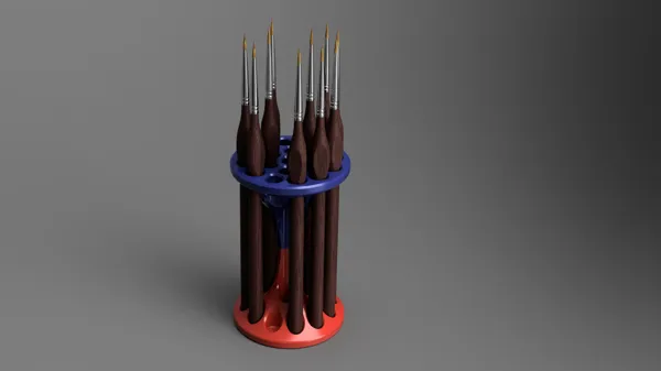 Support à pinceaux