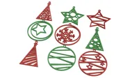 Décorations de sapin de Noël — photo 1