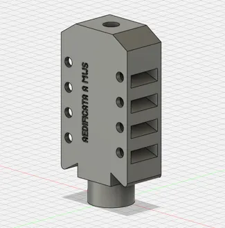 Muzzle Brake for 14mm CCW Thread