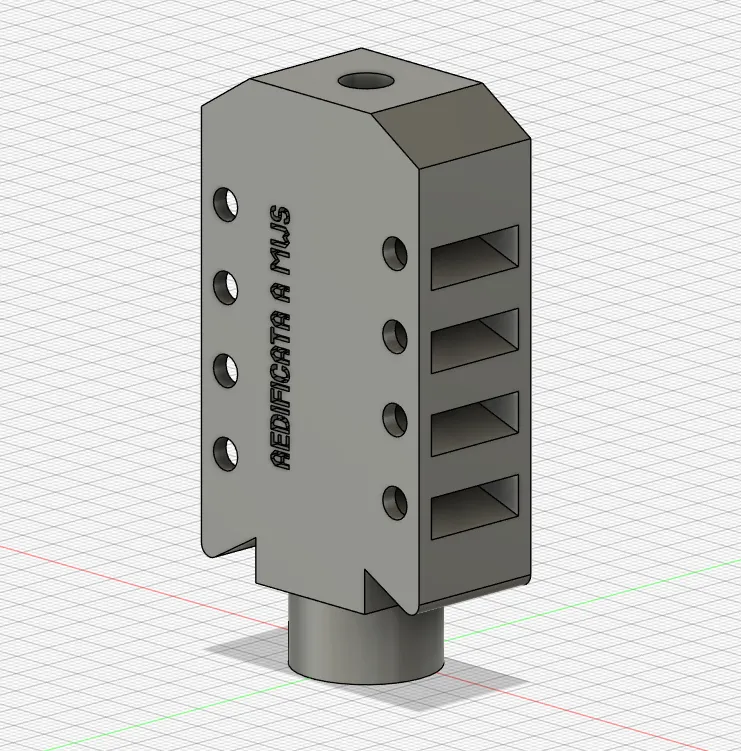 Muzzle Brake for 14mm CCW Thread