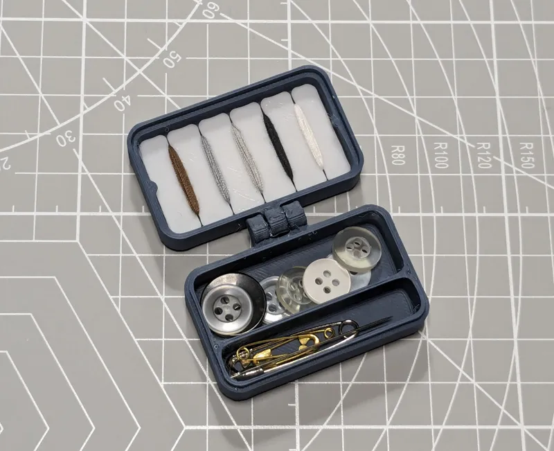 TravelStitch: Portable Sewing Kit for On-the-Go!