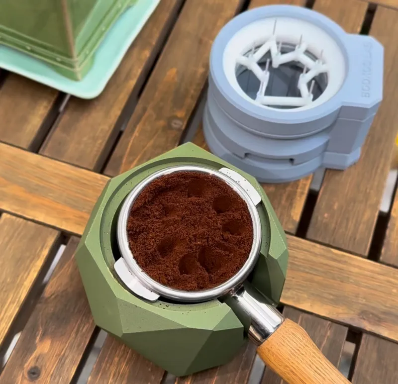 Tamping Station Portafilter Holder