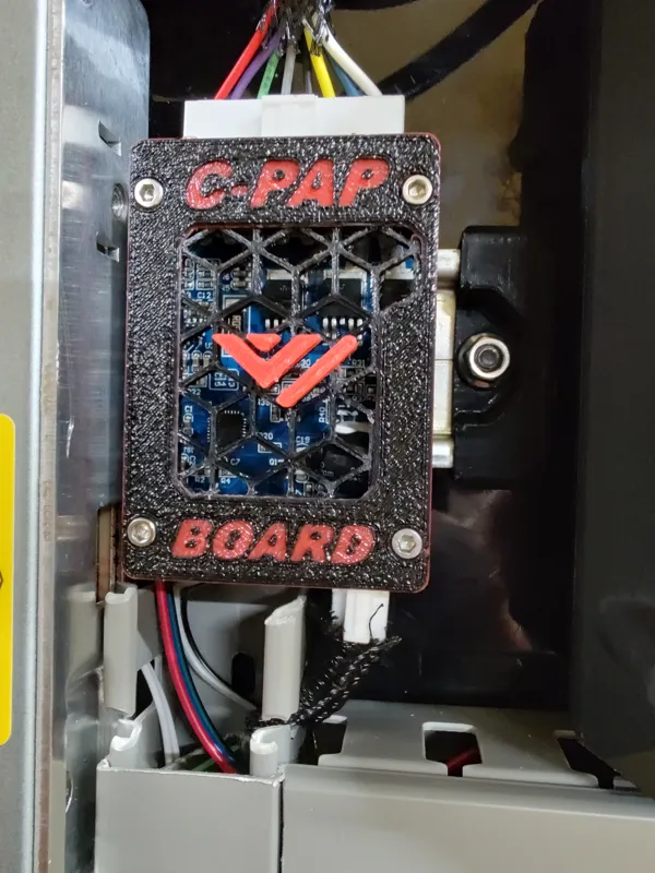 DIN Rail C-Pap board support