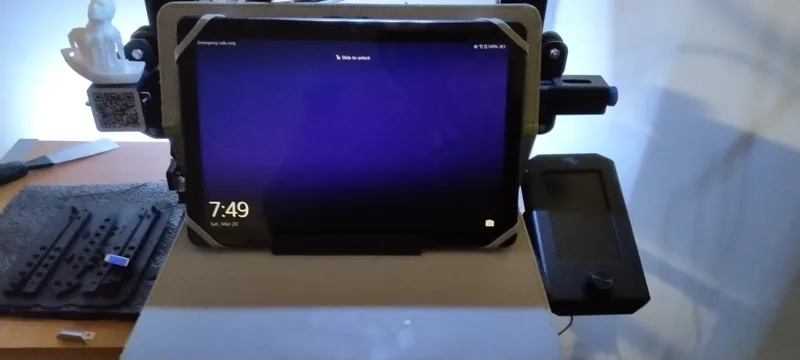 tablet holder for cheap cases (needs to be glued)