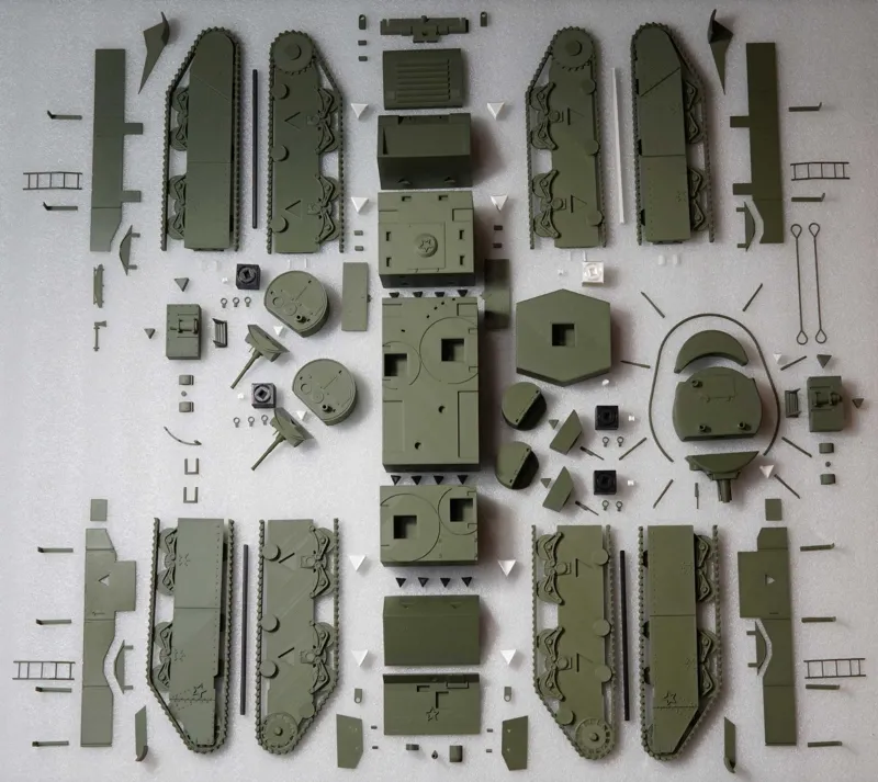 Scale T-35 Soviet Multi-Turret Heavy Tank