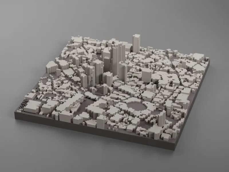 London Model - Voxel/Blocky
