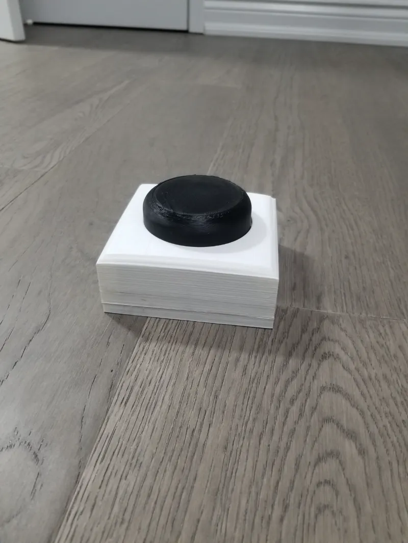 Button that works on rubber bands