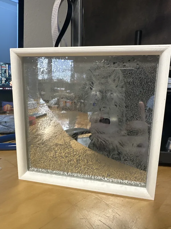 15x15cm Mirror Lightbox