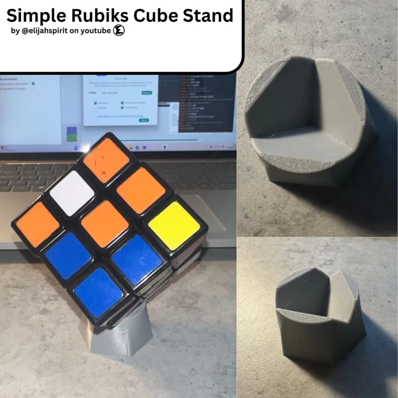 Simple Rubiks Cube Stand