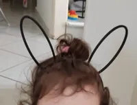 Pince à cheveux oreilles de lapin de Pâques — photo 1