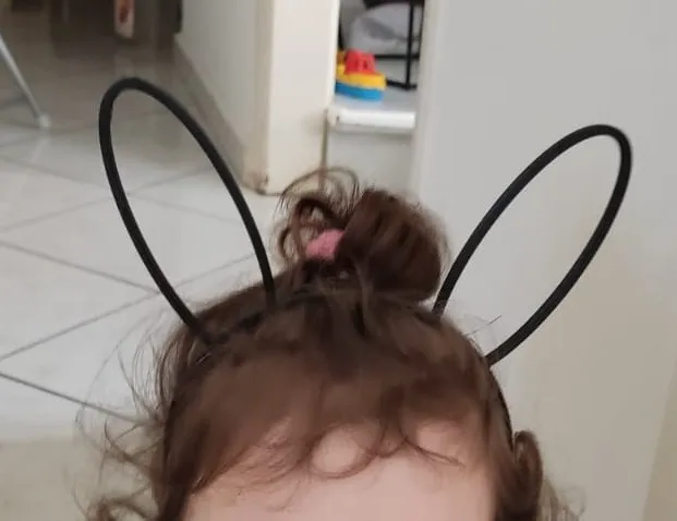 hair Clip Easter bunny ears
