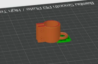 Noobtube sling clip 20mm