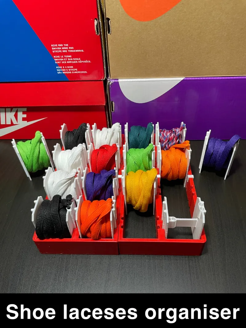 Shoe laces organizer