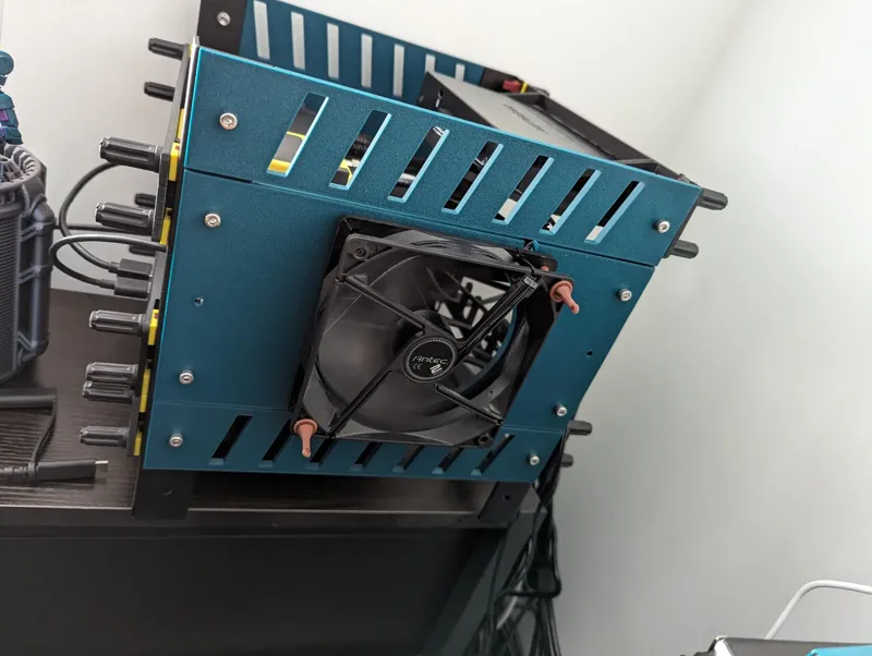 10in Home Server Project Larger Rack Side Panel